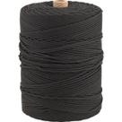 Corda Multifilamento Trançada 4mm x 400m Preta Vonder