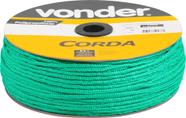 Corda Multifilamento Trançada 5mm 250m Verde Carretel - Vonder