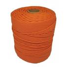 Corda náutica 4.0mm laranja em polipropileno trançada