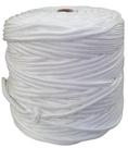 Corda náutica 8.0mm trançada pp branca ( rolo com 220mts)