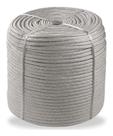 Corda Nylon Poliéster Cinza 10mm / 200 metros Corda Nylon Poliéster Cinza 10mm / 200 metros