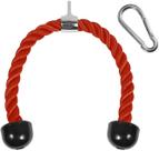 Corda para tríceps Yes4All 69 cm vermelha para puxada em cabo