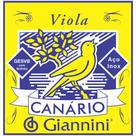Corda para viola giannini gesvb série canário bolinha aço média