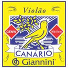 Corda Para Violão Giannini Genw Canário Chenilha Nylon Médio