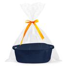 Corda pequena azul marinho Basket Pro Goleem 30x20x13cm