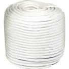 Corda Poliester Firmeza Rolo Branca 8Mm/230M 20123 Corda Poliester Firmeza Rolo Branca 8Mm/230M 20123