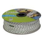 Corda Pratik Trançada Carretel Branco/Verde/Azul 3mmx297m
