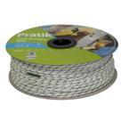 Corda Pratik Trançada Carretel Branco/Verde/Azul 4mmx217m