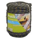Corda Pratik Trançada Pet Cinza Rolo 12mm x 117m