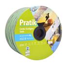 Corda Pratik Trançada Pet Verde Carretel 6mm x 200m