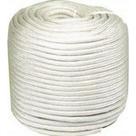 Corda Seda Firmeza 3Mm Branca 400M Carretel