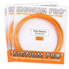 Corda Signum Pro Poly Plasma 1.23mm Laranja - Set Individual - Pack com 03 Unidades