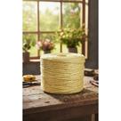 Corda Sisal 134m 6mm: Artesanato & Arranhador Pet Premium