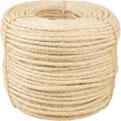 Corda Sisal 5mm 100 Metros Rasada Arranhador Gato Artesanato Corda Sisal 5mm 100 Metros Rasada Arranhador Gato Artesanato