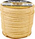 Corda Sisal Torcida 10,0mm 10,0kg 140 Metros Natural Carrete