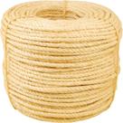 Corda sisal torcida 12,0mm 22,5kg 220 metros natural - Vonder