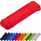 Corda TECEUM 90 pés x 10 mm vermelha, polipropileno, nylon, poliéster, leve