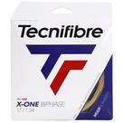 Corda Tecnifibre X-One Biphase 17l 1.24mm Natural - Set Individual