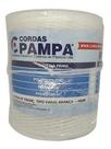 Corda Trançada 2,5mm p/Varal Branca-1 Rolo C/400mts