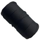 Corda Trançada 2,5mm (seda) rolo 143M Cor Preta GKL
