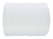 Corda Trançada 3,0 mm Branca rolo com 207 metros-Cordaville