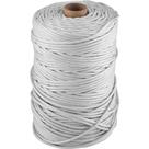 Corda Trançada 5mm x 297m Branca Vonder