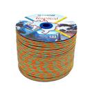 Corda Trançada Riomar PP Virgem Carretel Tropical Color - 8MMx258M