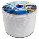 Corda Trançada Riomar Tropical PP Virgem Carretel Branco 8MMx258M