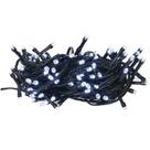 Cordão 100 Led Fixo Branco Frio 10M com Strobo 220V Cordão 100 Led Fixo Branco Frio 10M com Strobo 220V