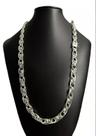 Cordão 10mm Imperador Banhado A Prata 925