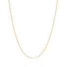 Cordão 3X1 folheado a ouro masculino mede 60 cm rommanel 532412