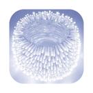 Cordão 500 Leds Com 8 funções 50 Metros Prova D'água Fio Transparente Natal Bivolt Cordão 500 Leds Com 8 funções 50 Metros Prova D'água Fio Transparente Natal Bivolt