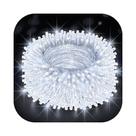 Cordão 500 Leds Com Strobo 50 Metros Prova D'água Fio Transparente Natal Bivolt Cordão 500 Leds Com Strobo 50 Metros Prova D'água Fio Transparente Natal Bivolt