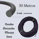 Cordão Borracha Maciça 5mm para Tela Mosquiteira.