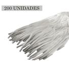 Cordão Branco Para Alça De Sacolas Com Ponteira 35cm Cordão Branco Para Alça De Sacolas Com Ponteira 35cm