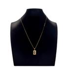 Cordão Carti 2mm pingente para nomes com a letra G