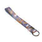 Cordão Chaveiro Fleetwood Mac Tie Dye Azul Pequeno Premium