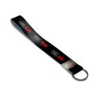 Cordão Chaveiro Kit de 5 Audi Pequeno logo vermelha Premium