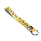 Cordão Chaveiro Kit de 5 The Beatles Amarelo Pequeno Premium
