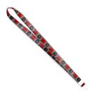 Cordão Chaveiro Rush Cinza Grande Premium