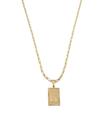 Cordão Colar Corrente Masculino Feminino Pingente Top Luxo inicial letra G banhado em Ouro 18k.