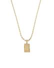 Cordão Colar Corrente Masculino Feminino Pingente Top Luxo inicial letra H banhado em Ouro 18k.