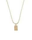 Cordão Colar Corrente Masculino Feminino Pingente Top Luxo inicial letra J banhado em Ouro 18k.