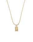 Cordão Colar Corrente Masculino Feminino Pingente Top Luxo inicial letra Y banhado em Ouro 18k.