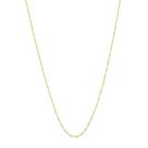 Cordão colar corrente rommanel banhado ouro 18k feminino cingapura 50cm 531154