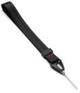 Cordão com alça de mão para câmera e capa de telefone - preto