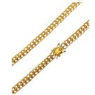 Cordão Corrente Lacraia 6mm moeda antigas fina