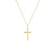 Cordão Corrente Masculina 60cm + Crucifixo Ouro 18k