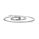 Cordão Corrente Masculina Elos Venezianos Tijolinhos Aço Inox 3mm x 70cm