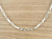 Cordão Corrente Prata Cadeado 2mm 70cm Prata 925 Cordão Corrente Prata Cadeado 2mm 70cm Prata 925